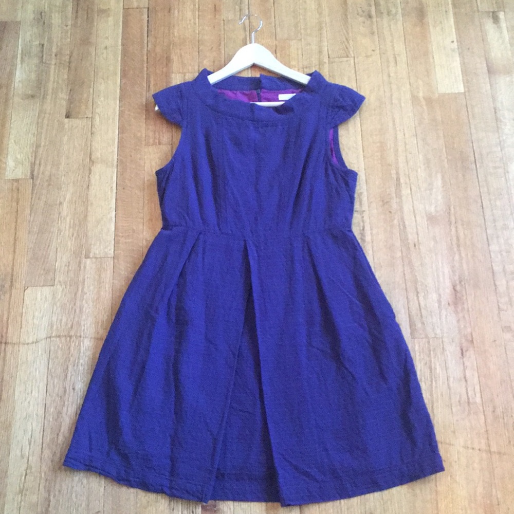 ModCloth Tulle dress with cap sleeves and pockets